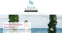 Desktop Screenshot of bluevenadoweddings.com